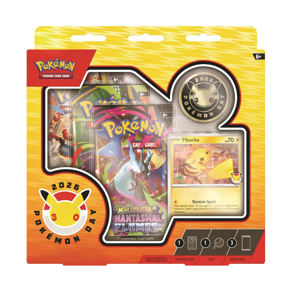 門市現貨｜Pokemon寶可夢 - 美版 PTCG Pokémon Day 2026 Collection 2026寶可夢日禮盒