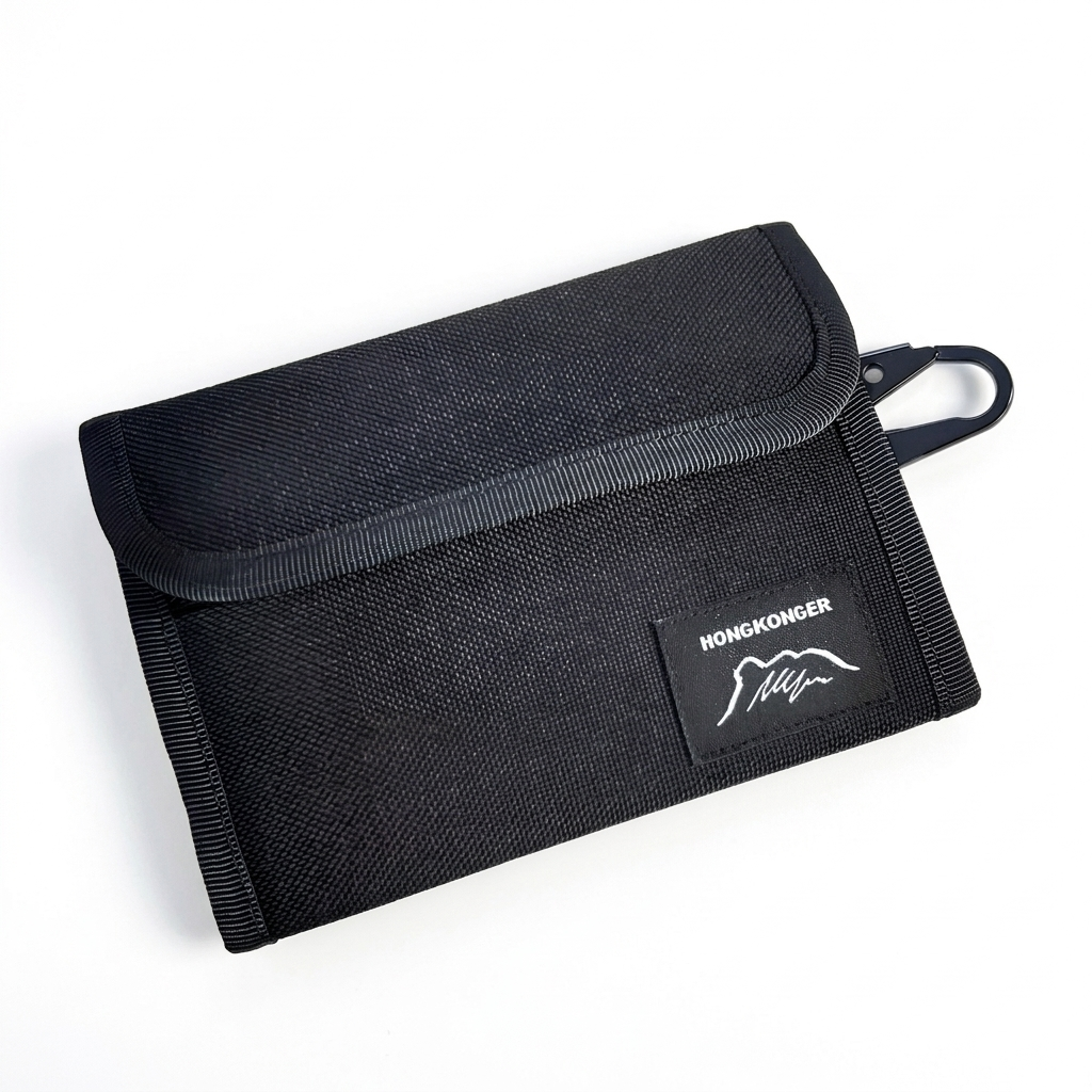 HONGKONGER 多功能三摺魔術貼銀包