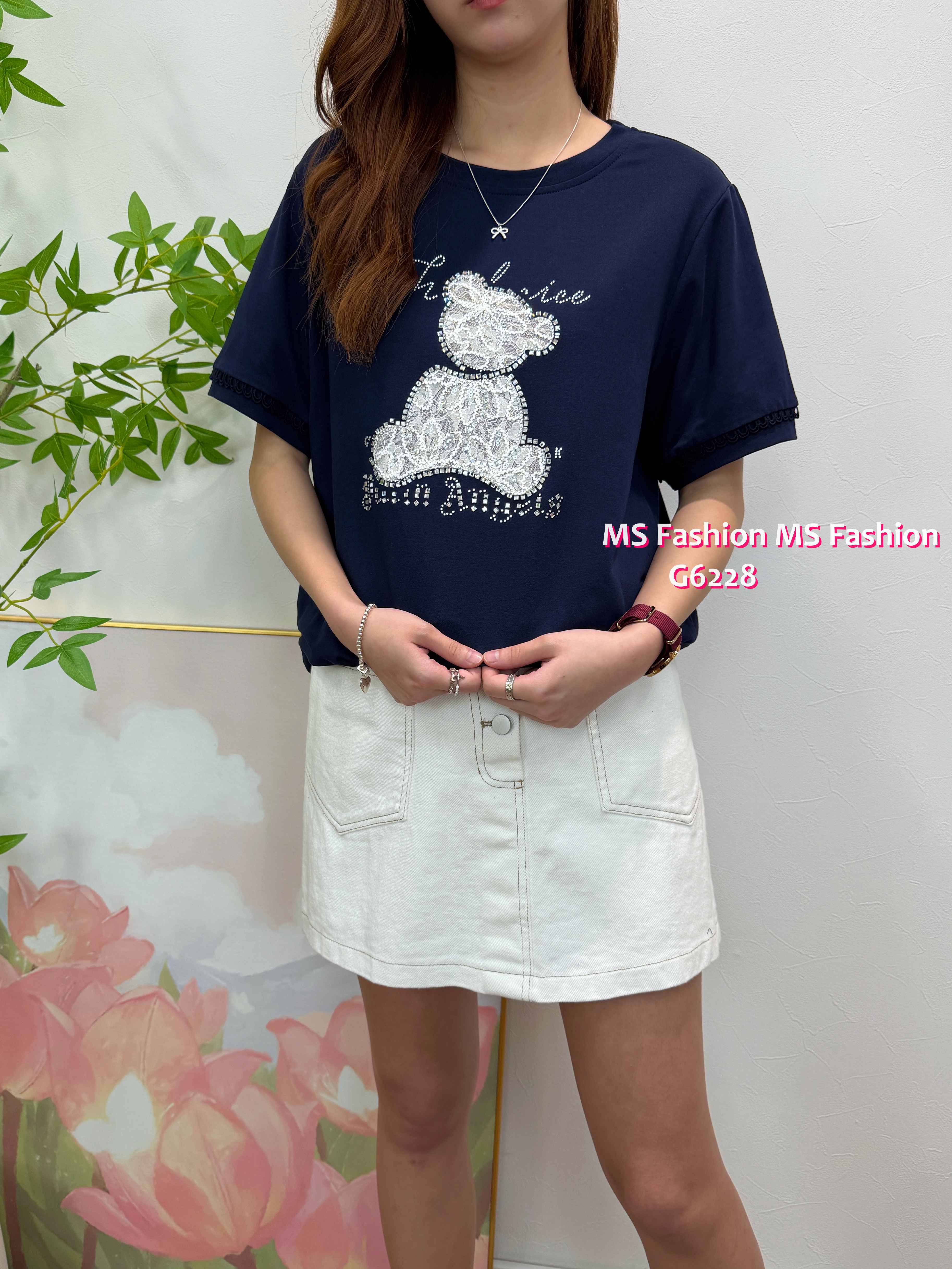 G6228 韓國🇰🇷lace熊啤啤top