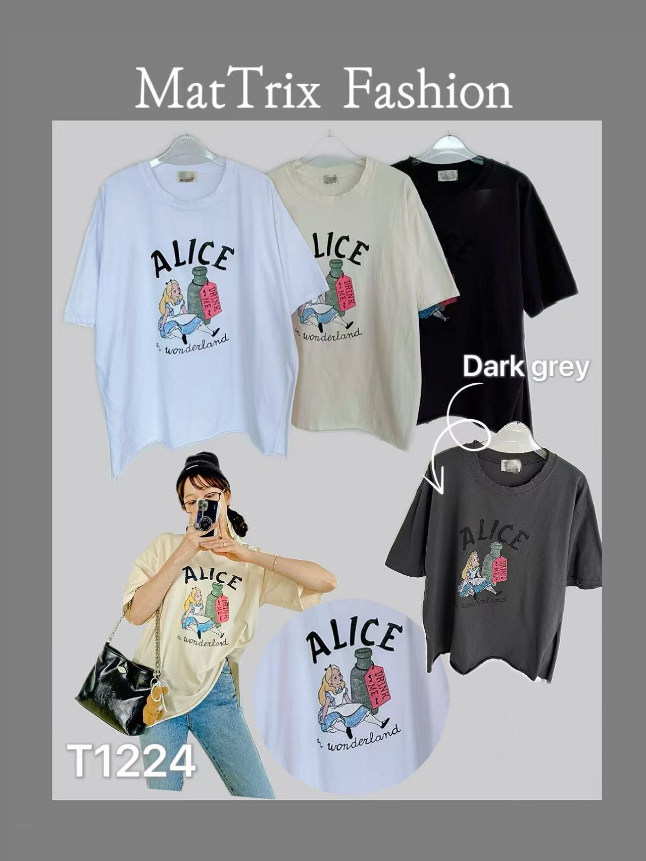 T1224 愛麗絲Tee 原價$239