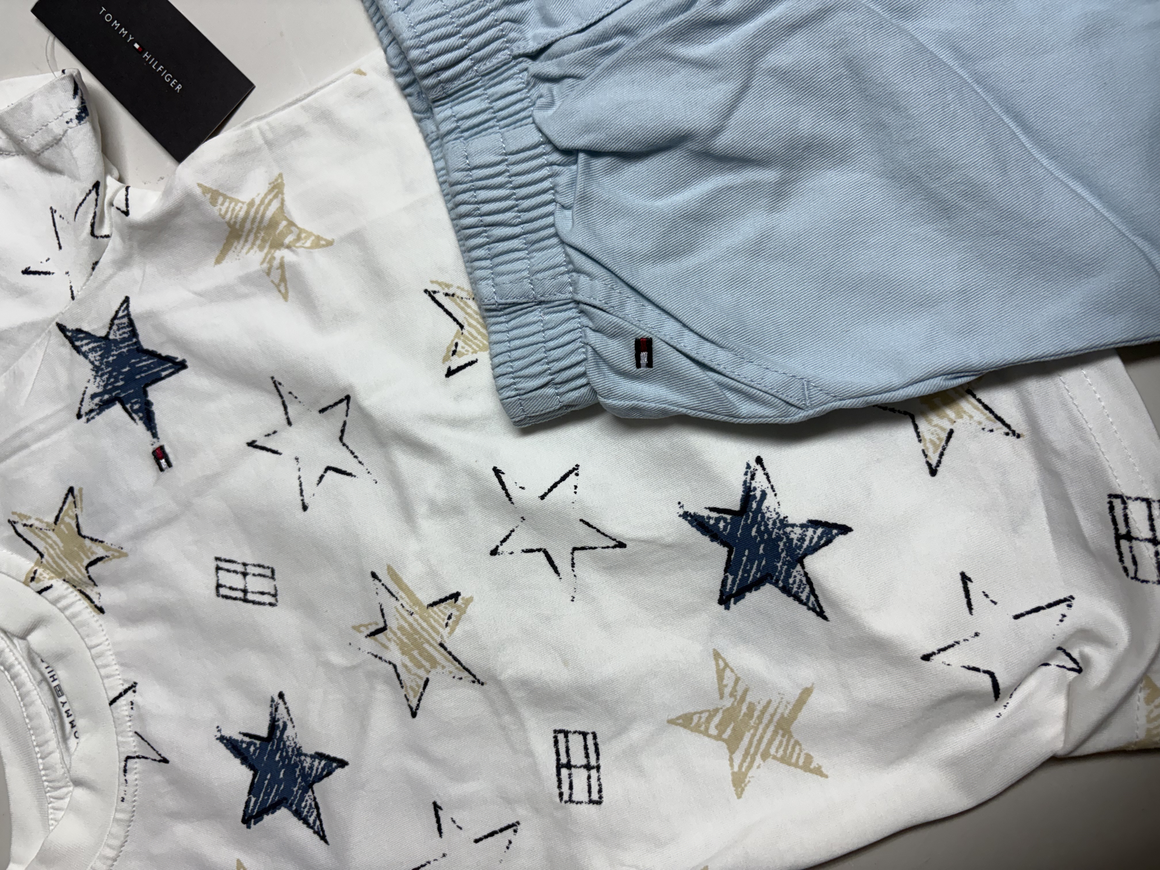 （現貨） Tommy Hilfiger 短袖套裝90碼2T