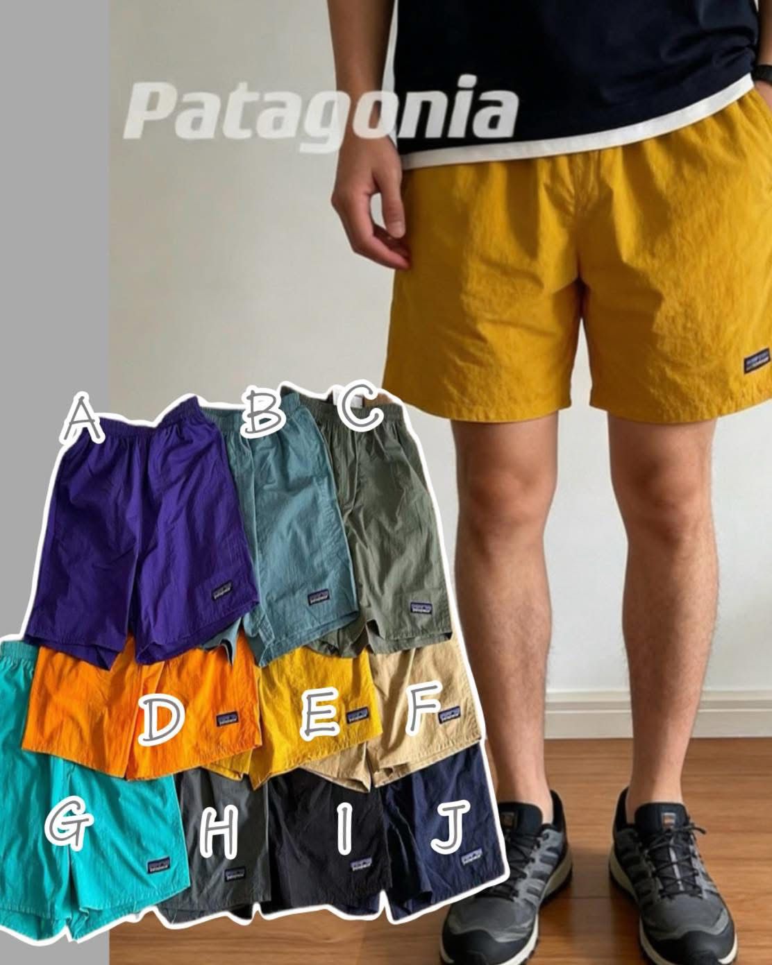 $120條。2條起$110條。Pata休閒簡約速乾短褲