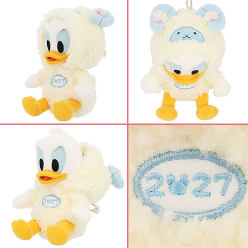 【預訂】TDR Donald 羊年公仔掛飾