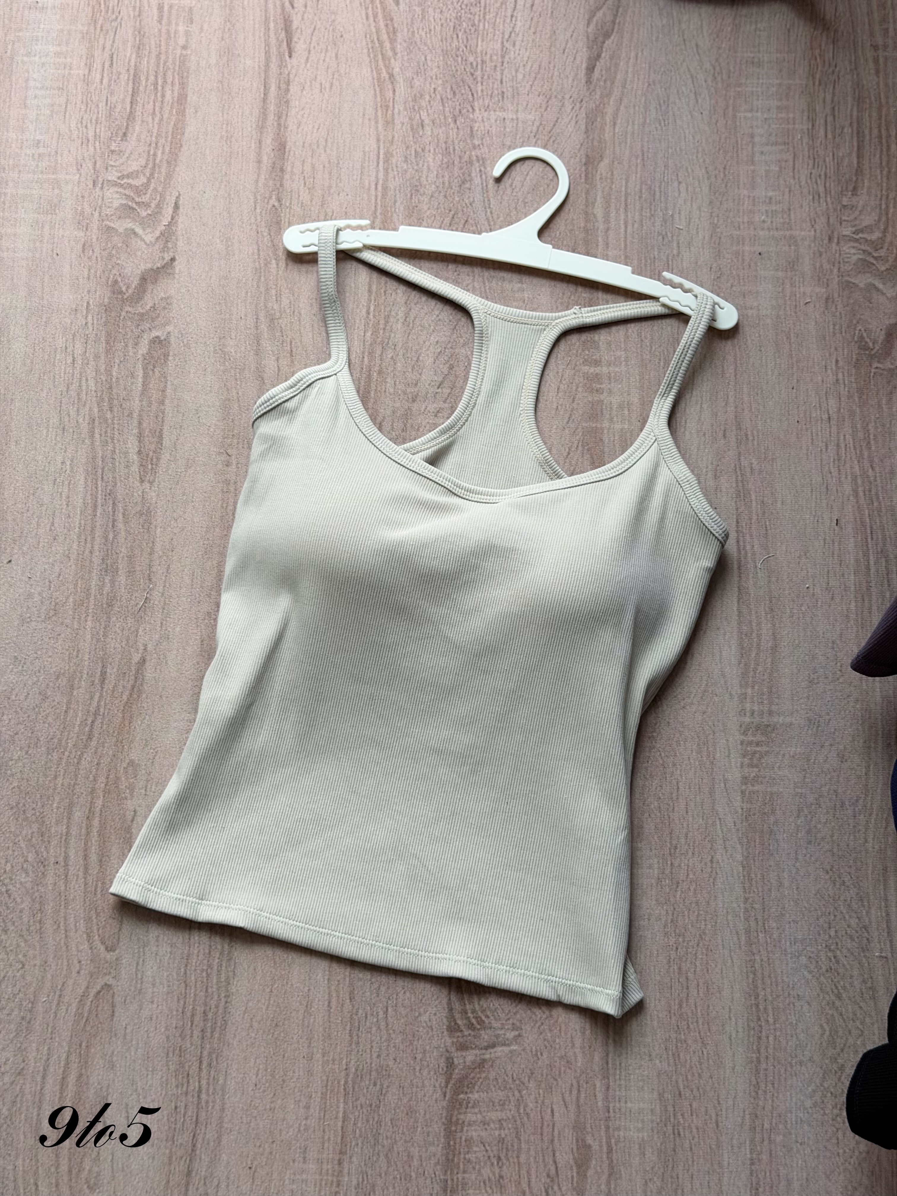 T4535 Halter Neck Camisole with Bra Pad - 4 Colors