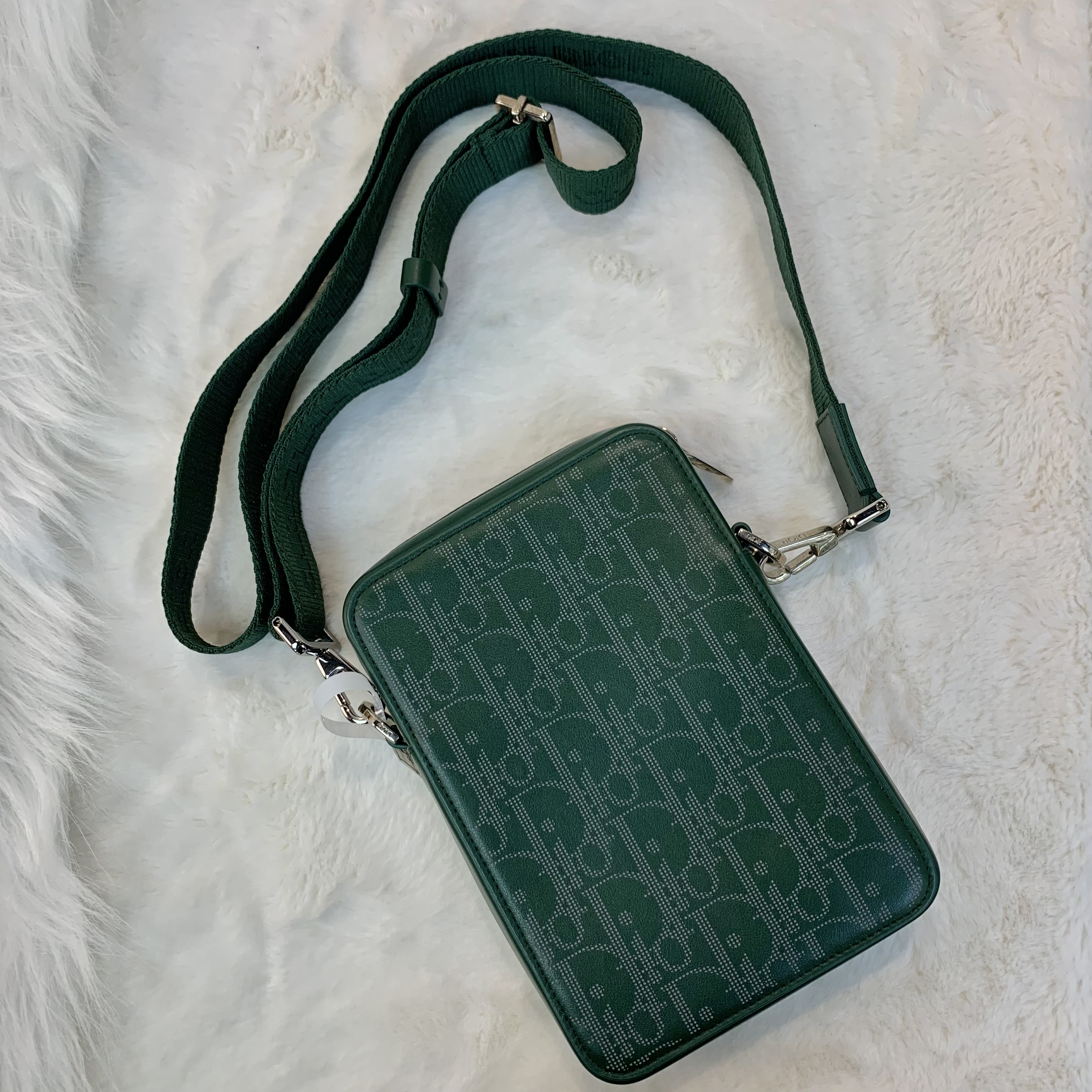 罕見男裝💚Dior Obliqueworld tour messenger bag