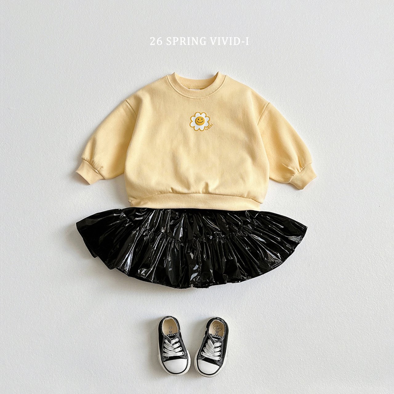 🌸預訂 韓國直送🌸🇰🇷VIVIDI三色立體花花印花長袖上下套裝