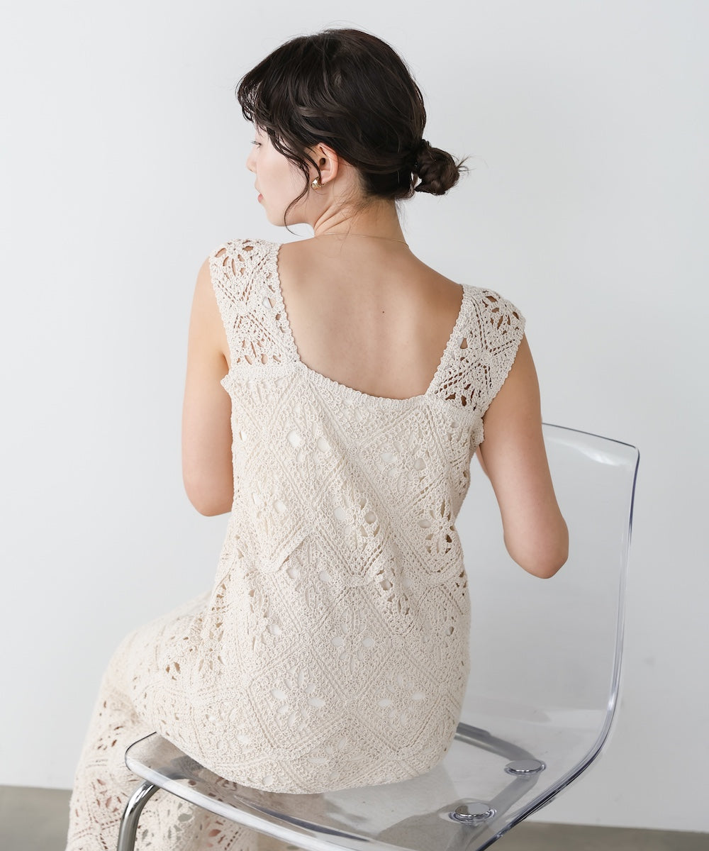 <JP> Premium 復古鉤針編織波浪 OPS * 3色入 <預購>