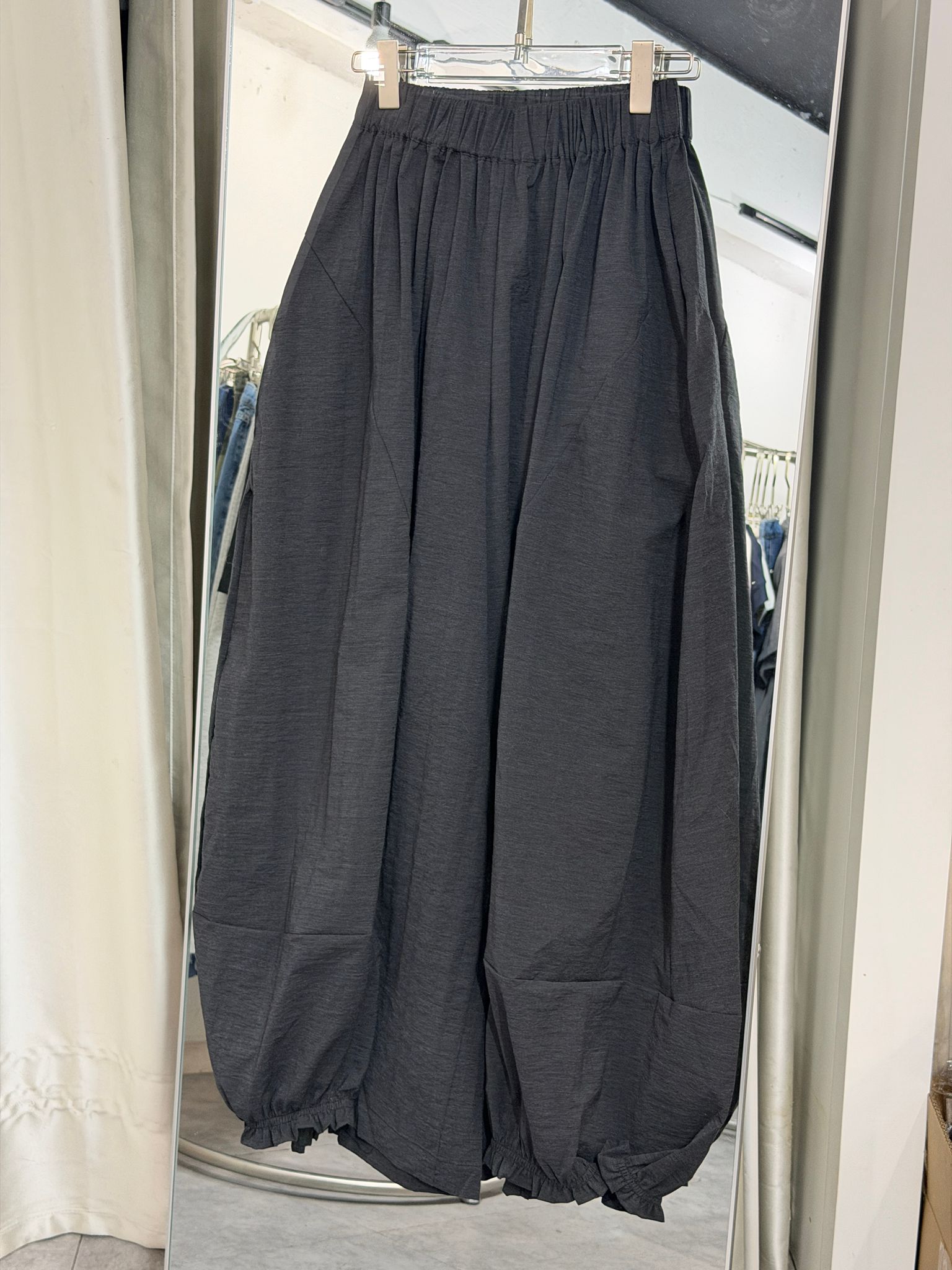 寬鬆燈籠褲休閒長褲