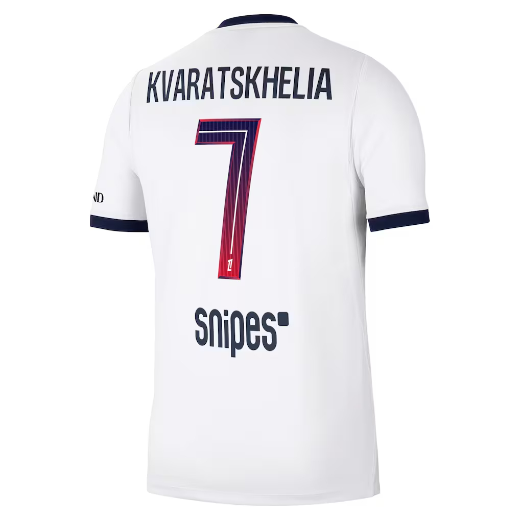 PSG 巴黎聖日門 2026-27 主場/作客/三客球衣聯賽印字 (內有多選，不是球衣)
