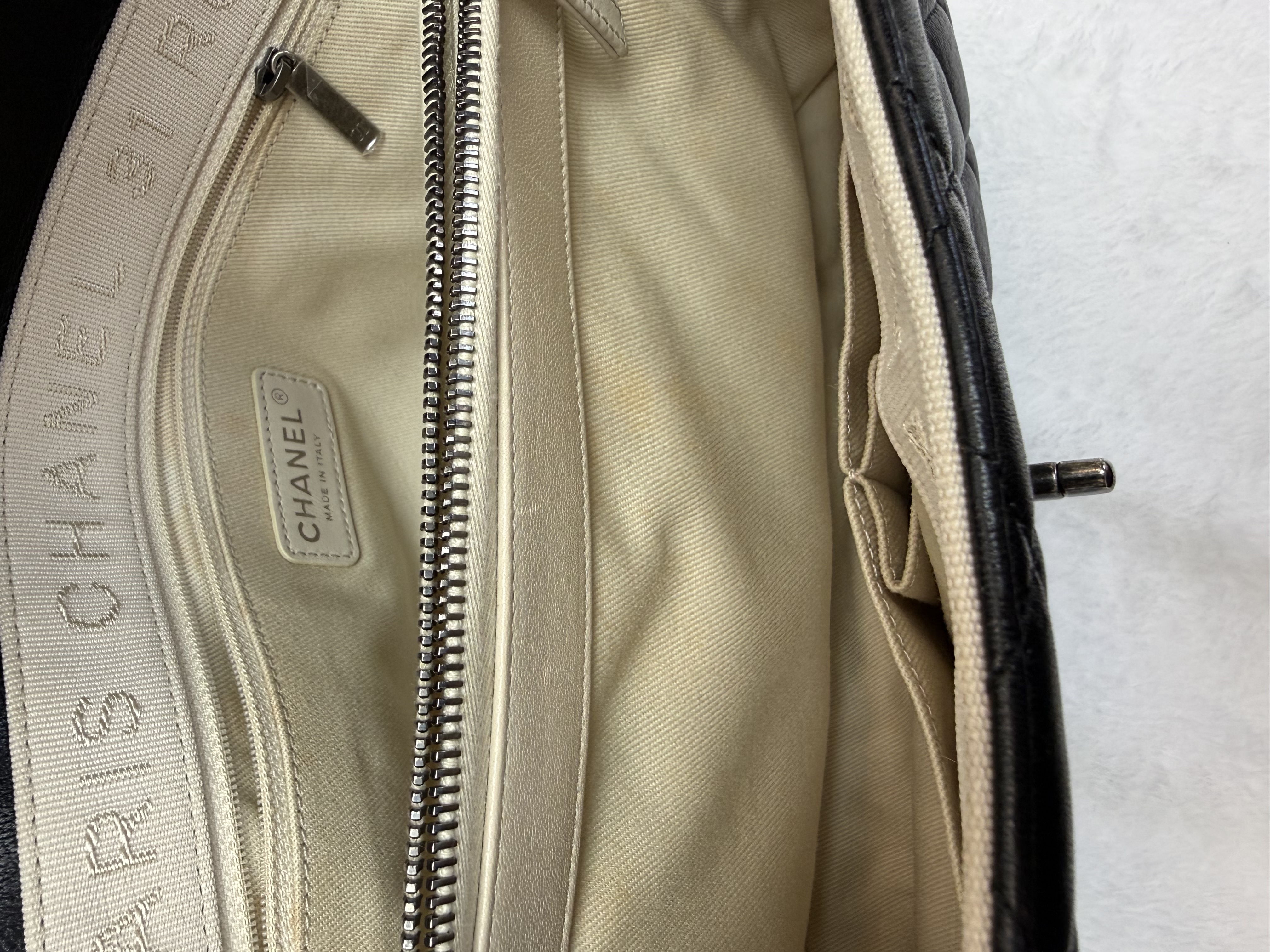🖤保值經典中古款 Chanel CF系列 zipped shoping bag