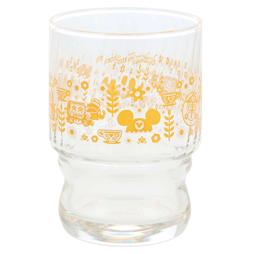 【預訂】TDR Mickey 玻璃杯 (yellow)
