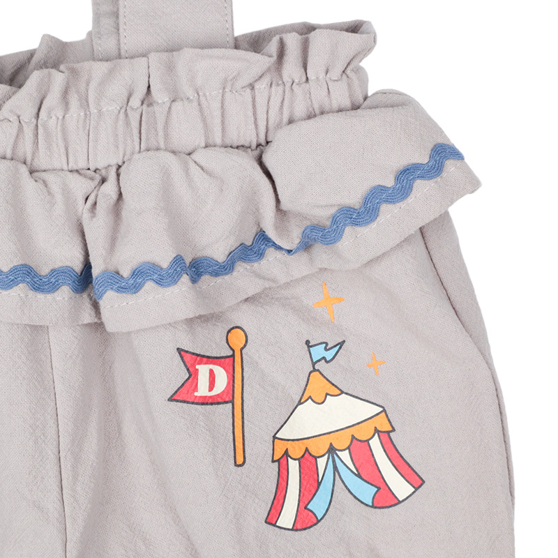 🇯🇵預訂 日本直送🇯🇵Dumbo小飛象印花荷葉邊吊帶褲