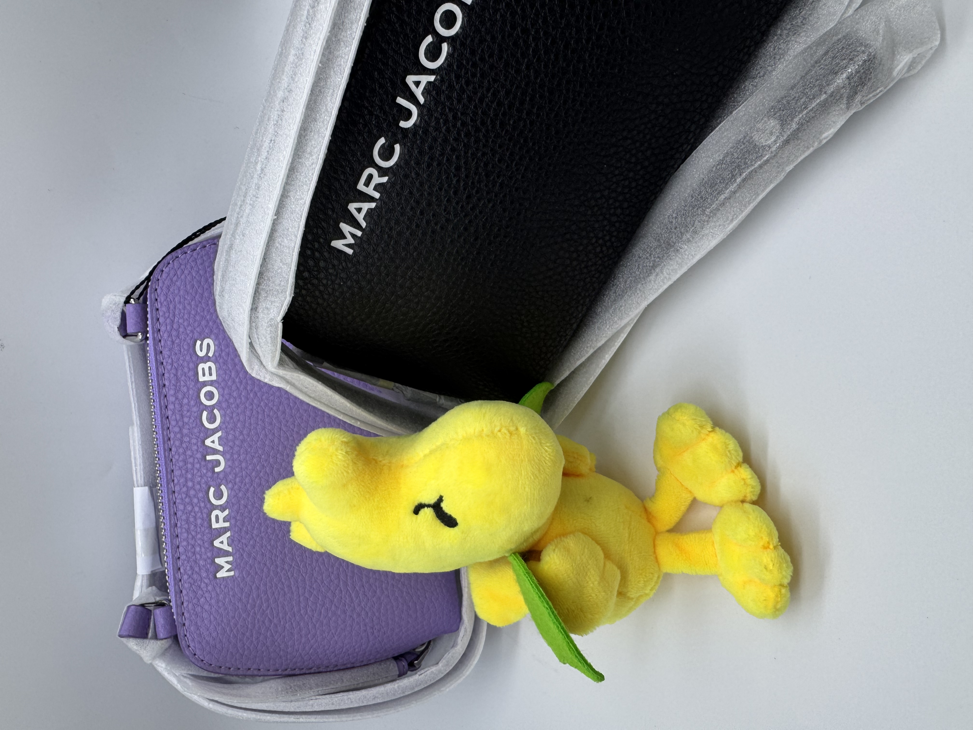 🇺🇸✈️🇨🇦細細個輕巧靚荔枝皮嘅Marc Jacobs Outlet手袋現貨💜🖤😎