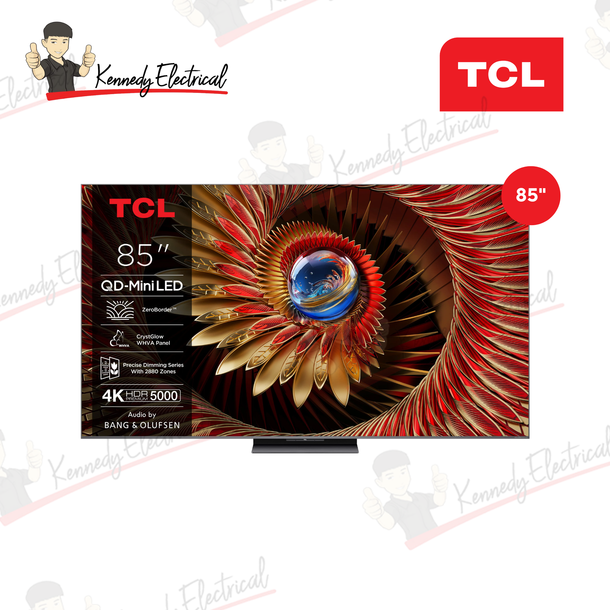 TCL 85" C8K Series 4th Gen QD-Mini LED 4K Google TV (85C8K)