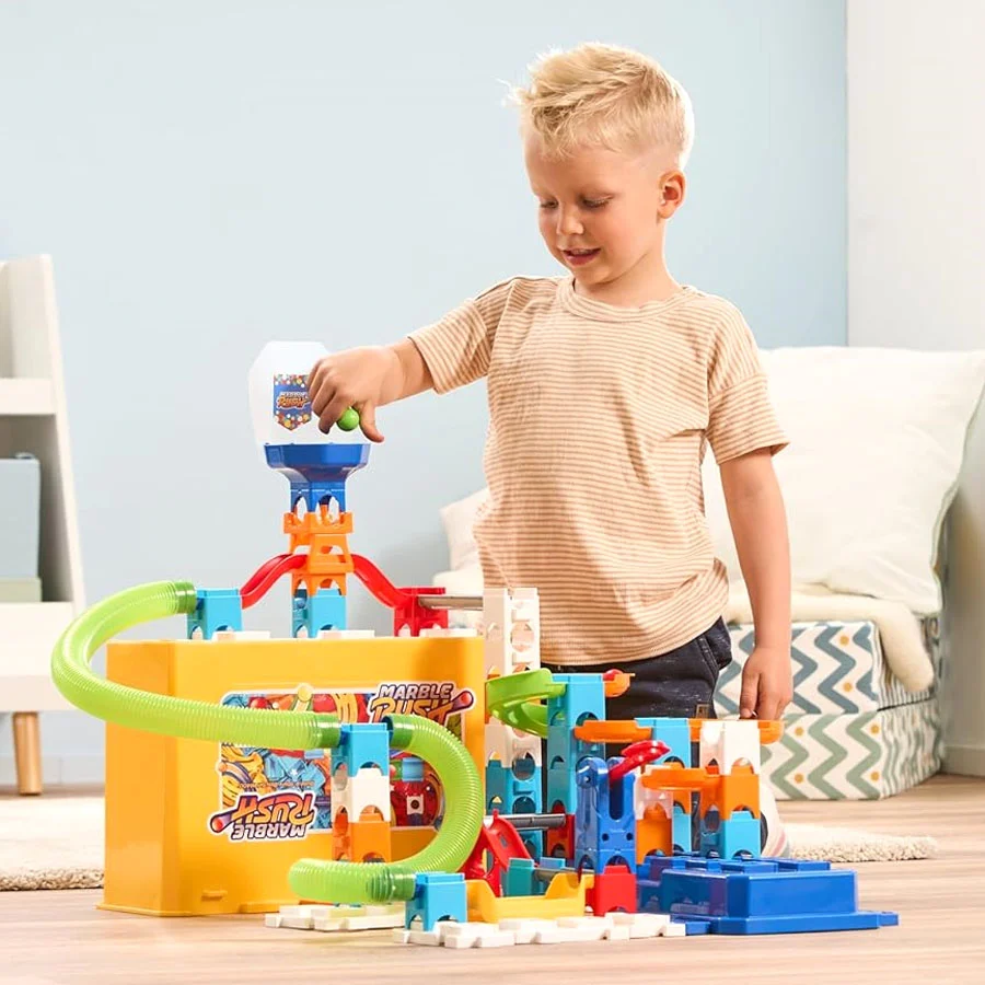 VTech Marble Rush Build & Store Box Set VTech 偉易達 積木盒滾珠軌道套裝