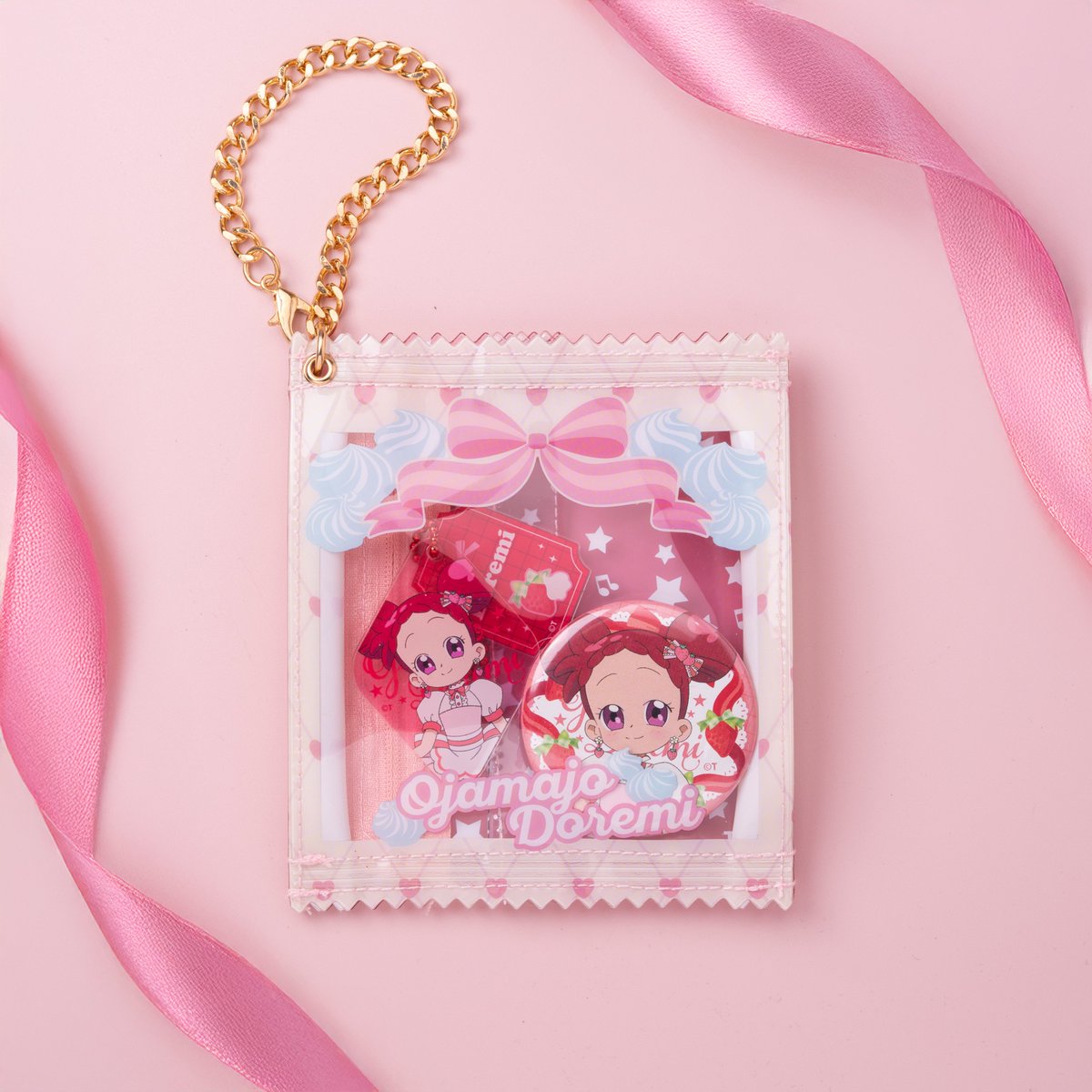 《Pre-Order》蛋糕女僕 Clear Pouch｜小魔女DoReMi MAHO堂 (26D31-P)