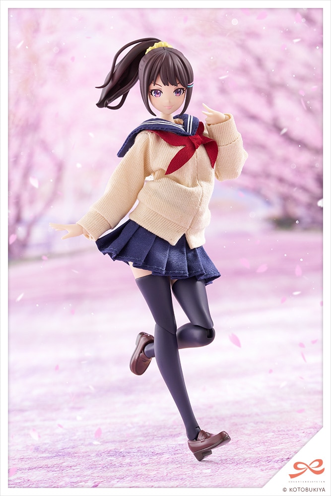 (預訂訂金 $200) (總價 $400) 壽屋 Kotobukiya 創彩少女庭園 結城圓 【桃櫻高中・冬裝】 (KO08887) (行版) Madoka Yuki