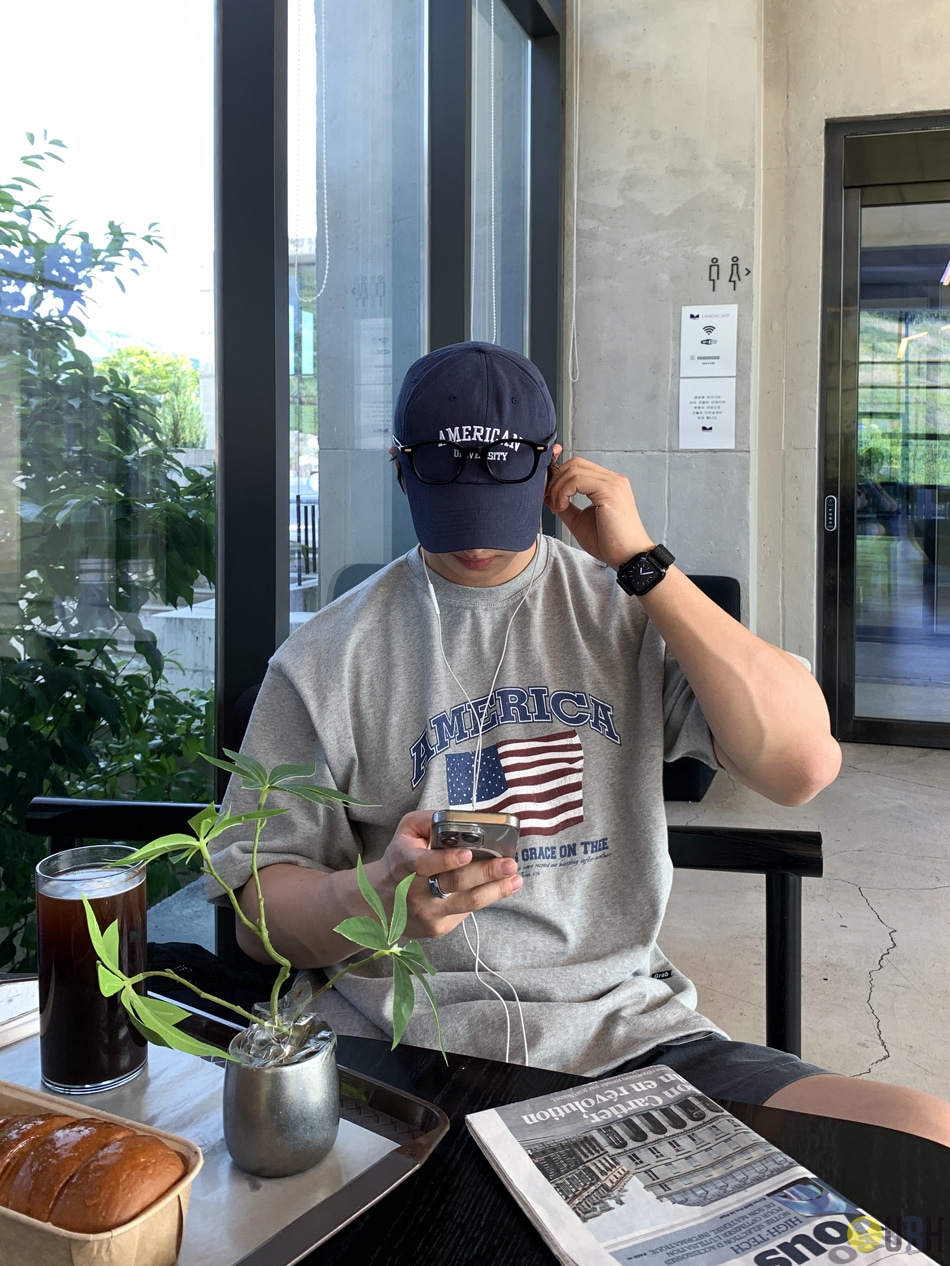 【100%保證韓國直送】Airless American 立體刺繡美式字母純棉棒球帽 🧢 [6 color] RL115152