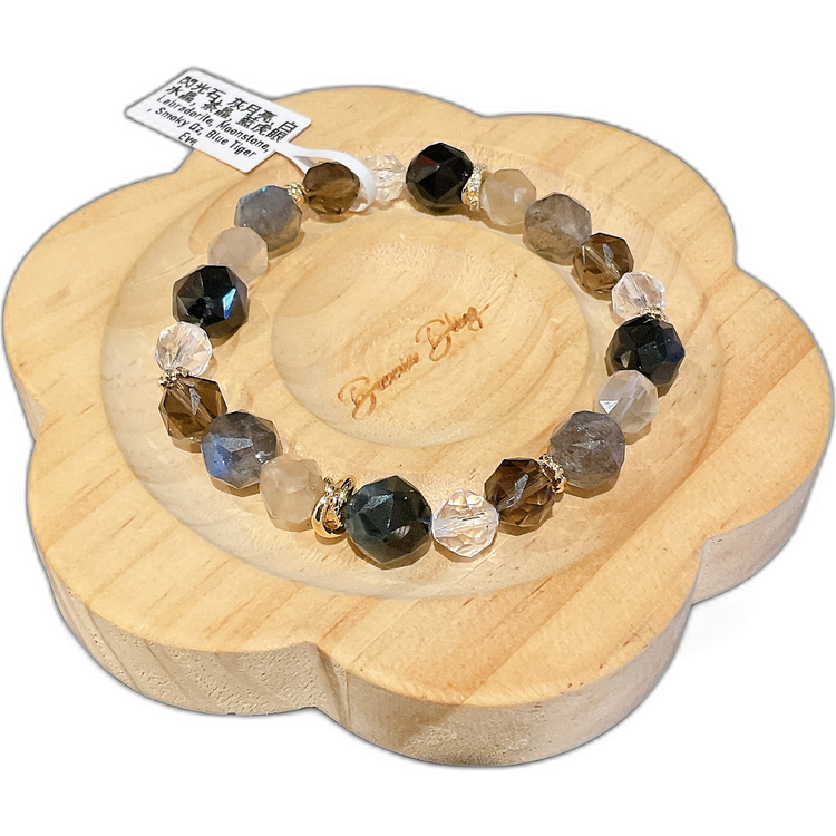 【幽冥守護•智者之眼】能量穩定守護手串 