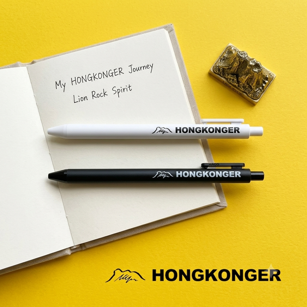 【散水心意】HONGKONGER 原子筆 (連專屬小卡＋獨立包裝)