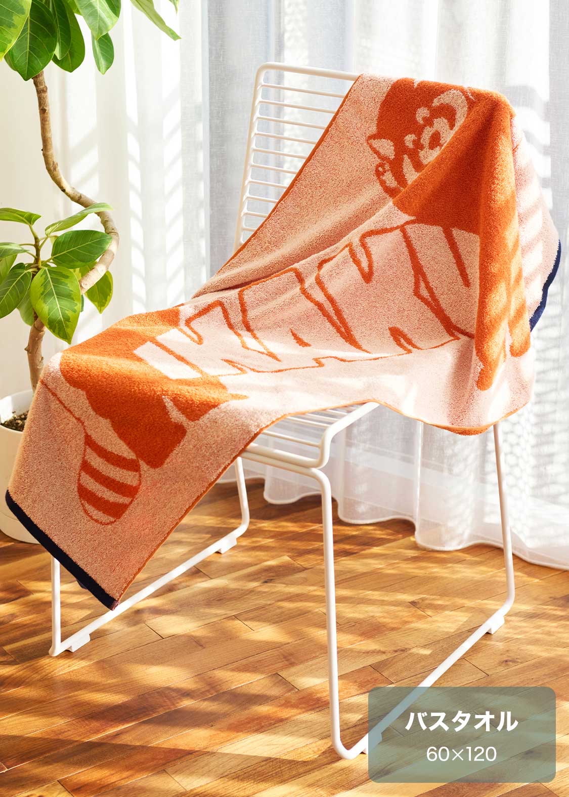 📦訂購 日本限定 graniph IKAKU Red Panda 小熊貓 大毛巾 浴巾