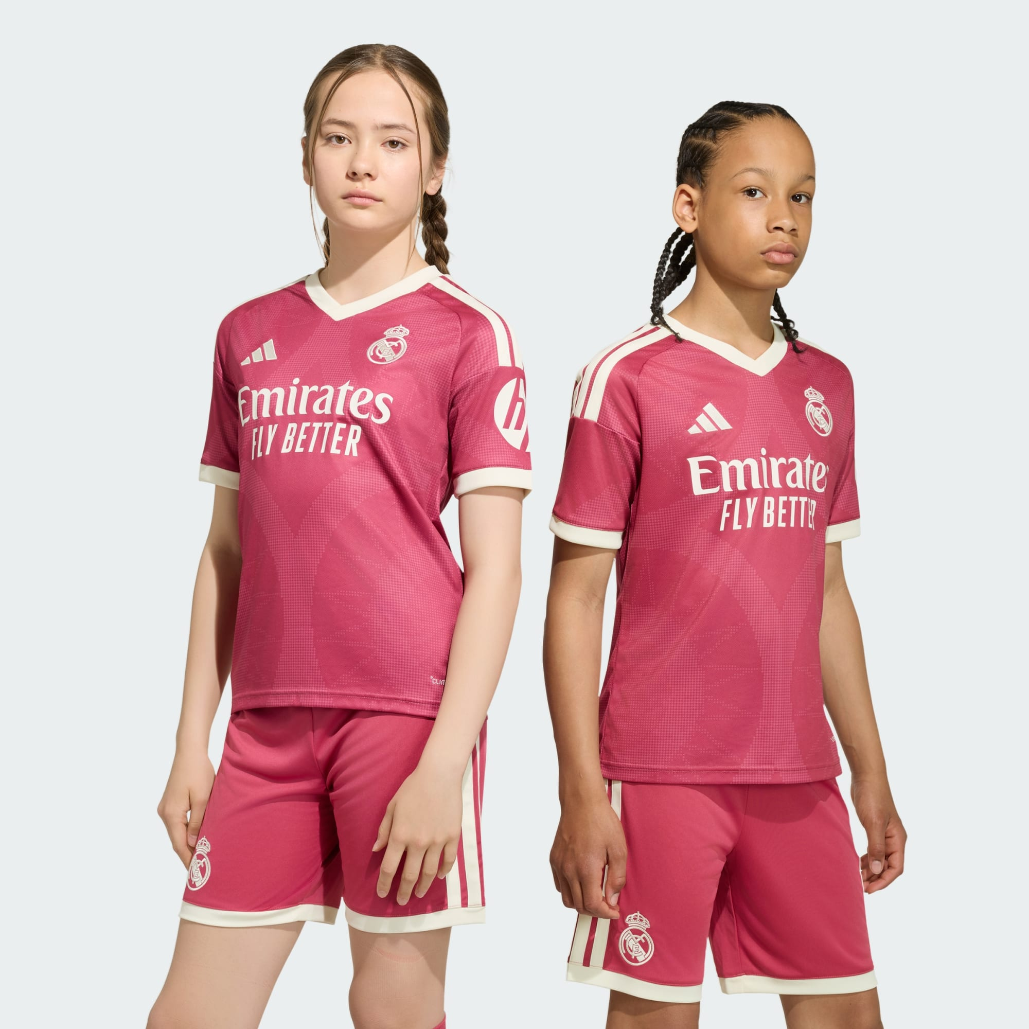 💎拉丁美洲風情重塑經典 Adidas Real Madrid 皇家馬德里 2026-27 三客童裝球迷版球衣 (可加印字章) KC3966