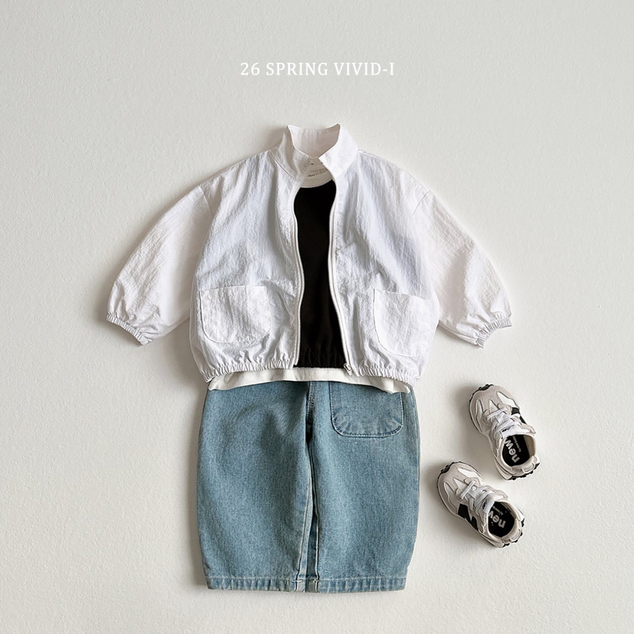 🌸預訂 韓國直送🌸🇰🇷VIVIDI三色微笑標籤背心上下套裝