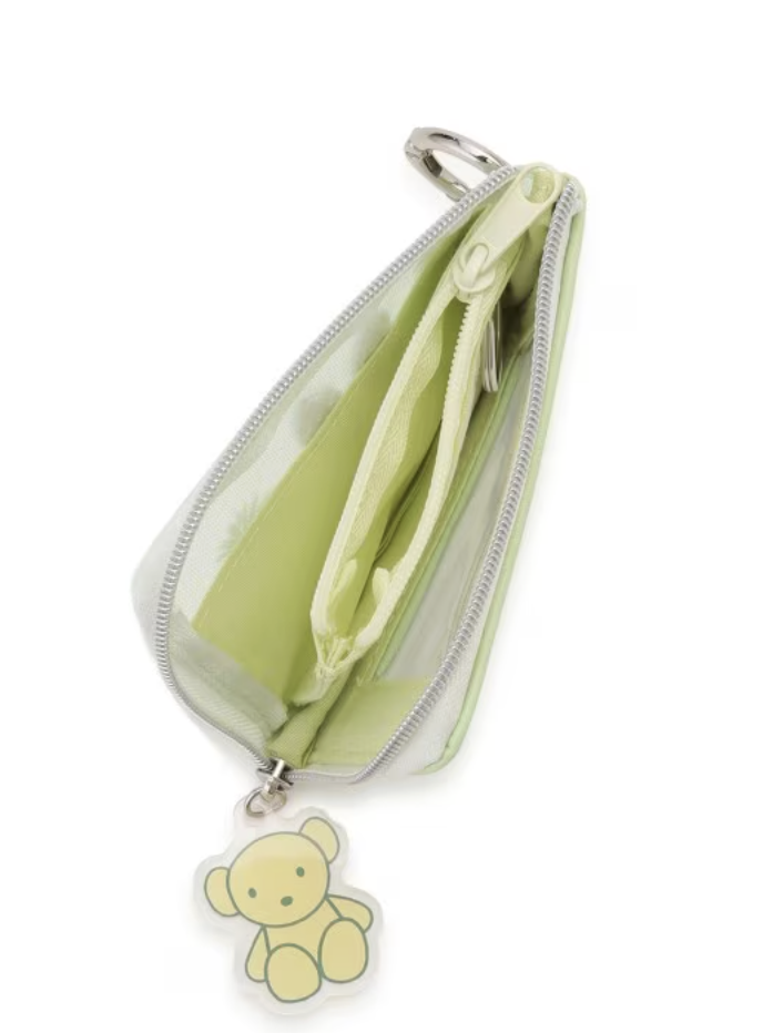 🐰💚 開心果及薰衣草系列 💜 " 多用途zipper網袋仔 " ( 📦 大約4月底 ～5月底到貨, 若遇到缺貨或其它因素貨期會延遲 ）