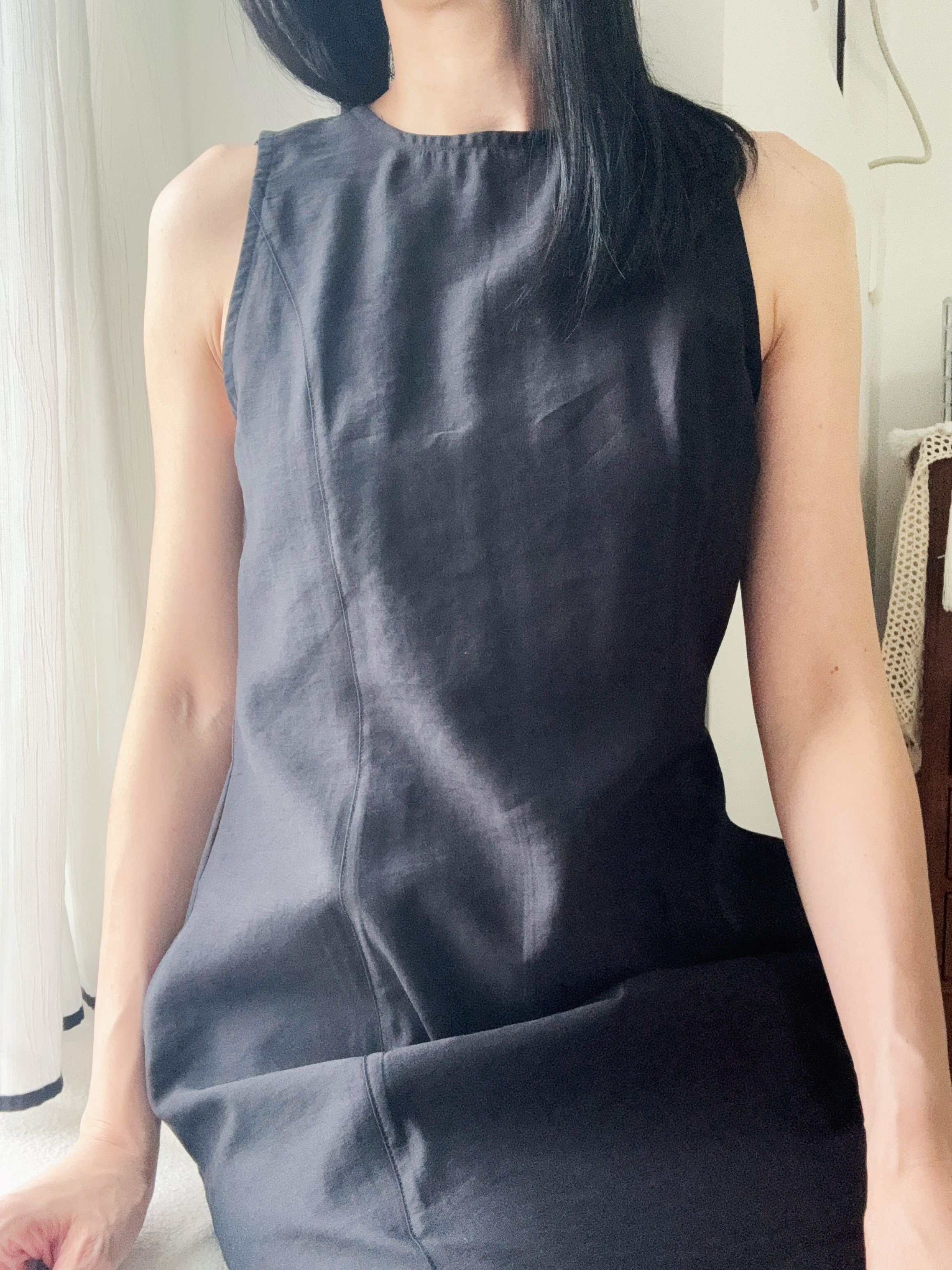 Elegant one piece long dress (with inner dress)