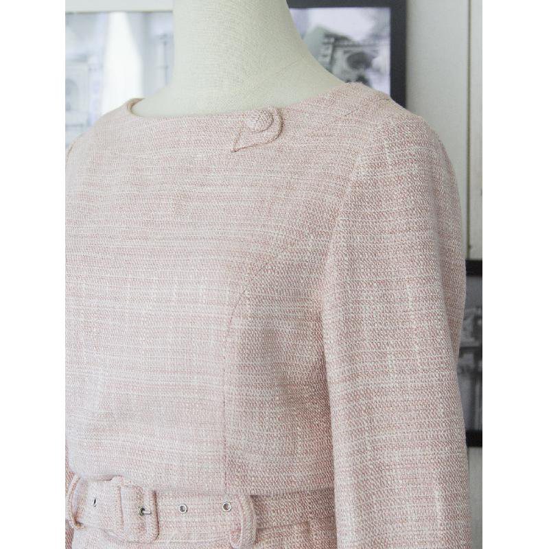 （SOLD OUT）1960s-Inspired Pink Dress - Size L (FM072)