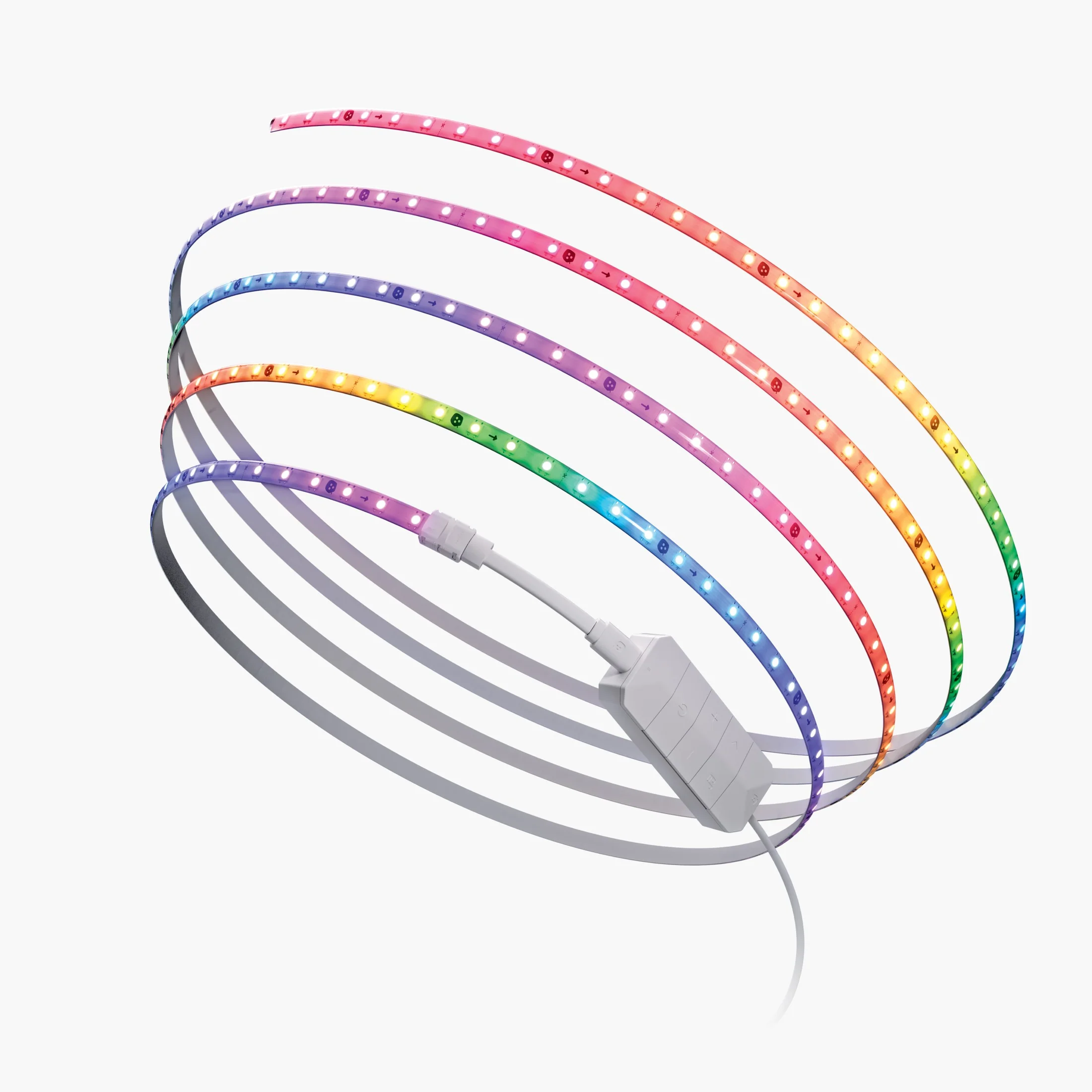 [原裝香港行貨丨2年保養] Nanoleaf 1D室內智慧多色燈帶入門套裝 2公尺（支援Matter）Nanoleaf 1D Indoor Smart Multicolor Light Strip Starter Kit 2M Matter NF085K01-2ALS
