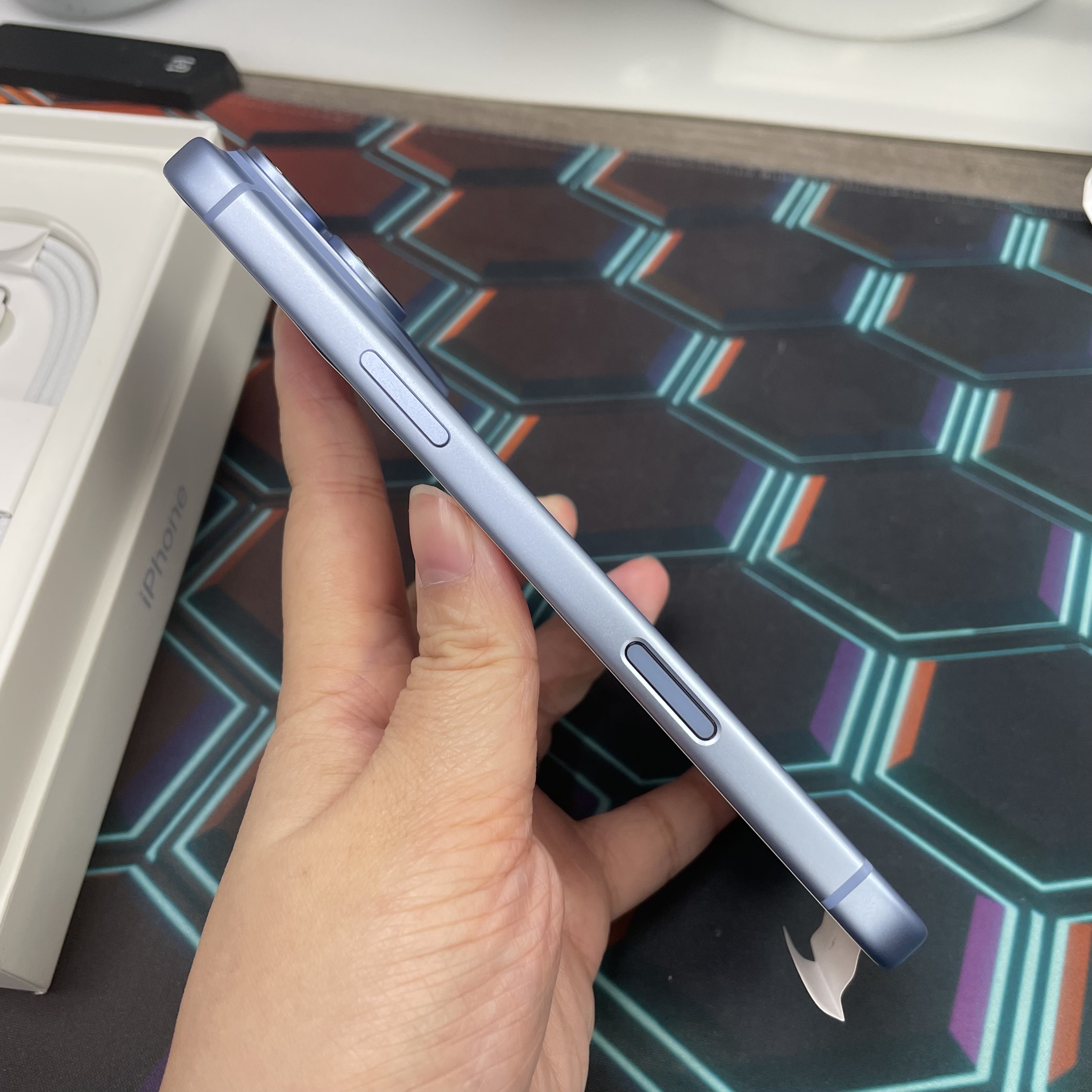 *8278 18 pro max 完美機 256GB 電100 藍色 blue