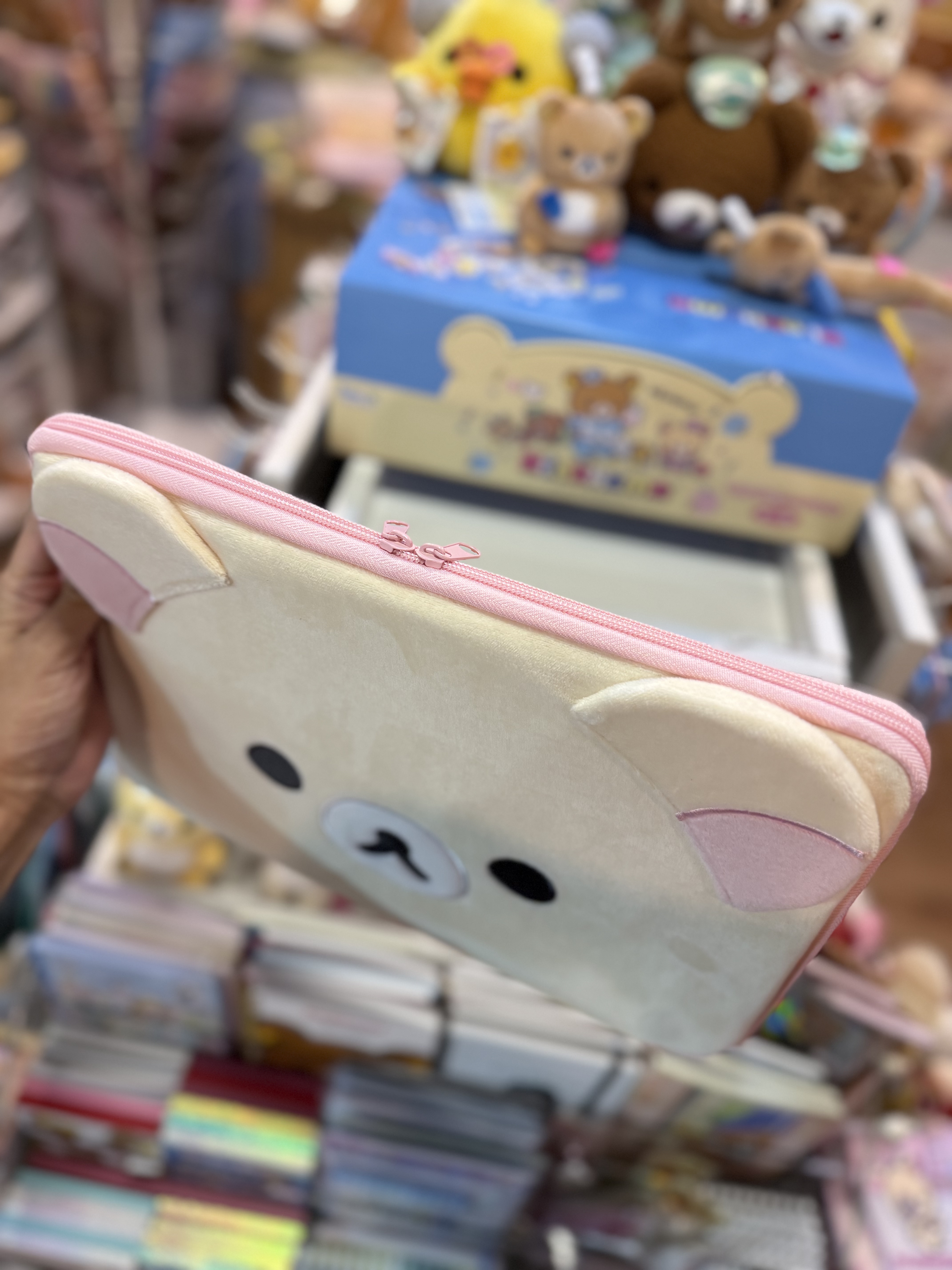 《現貨》全新日本限定Rilakkuma /小白熊平板電腦及配件收納袋