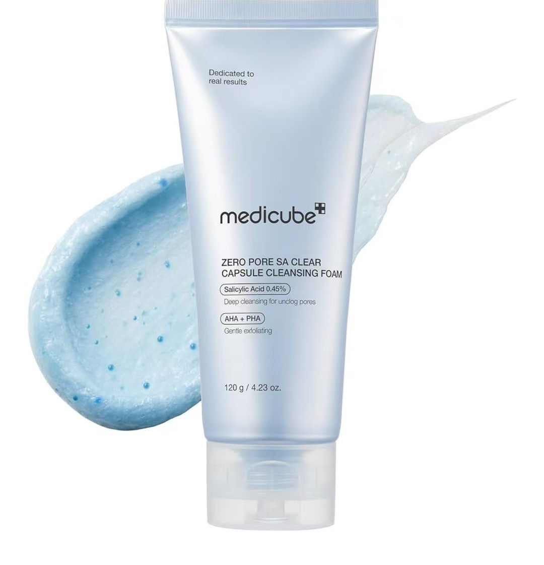 medicube ZERO PORE SA CLEARCAPSULE CLEANSING FOAM 120G  