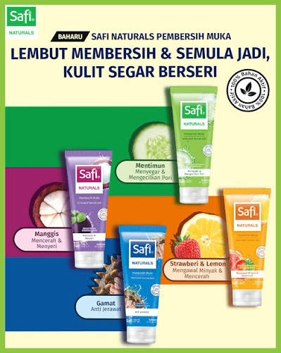 Safi Facial Cleaner Strawberi Lemon