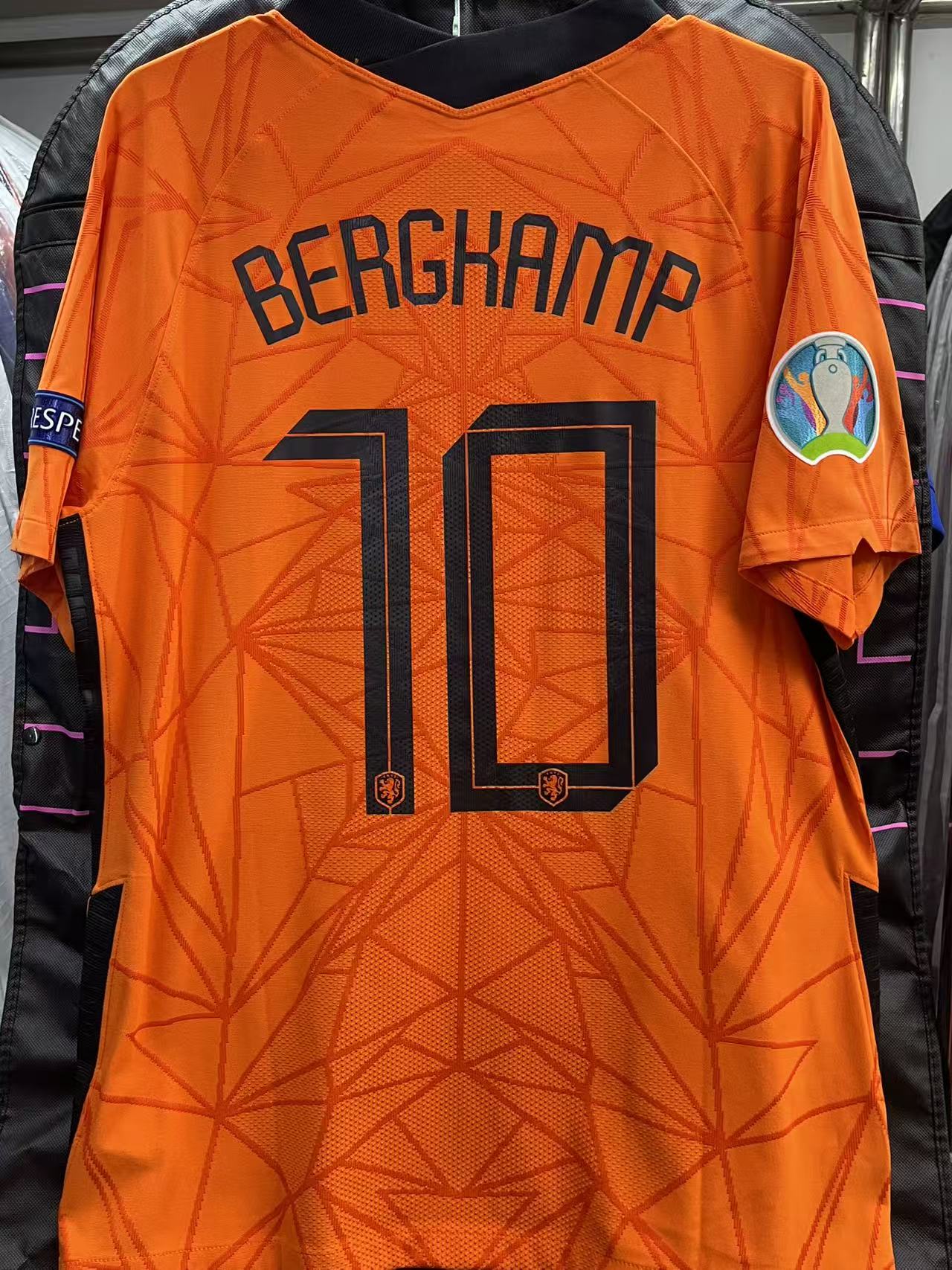 2020 Holland Home Authentic Shirt #10 BERGKAMP Size M