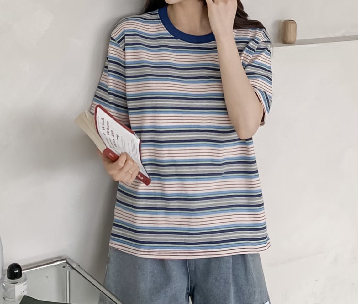 Made in Korea🇰🇷彩間棉top