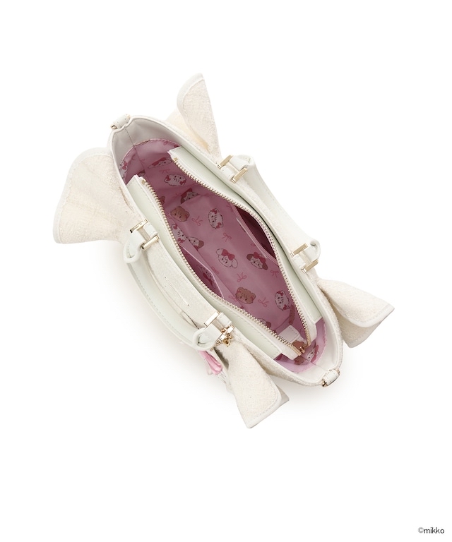 🎀【預訂】Lil ala mode×SAMANTHAVEGA 荷葉邊手提包 - Mousse