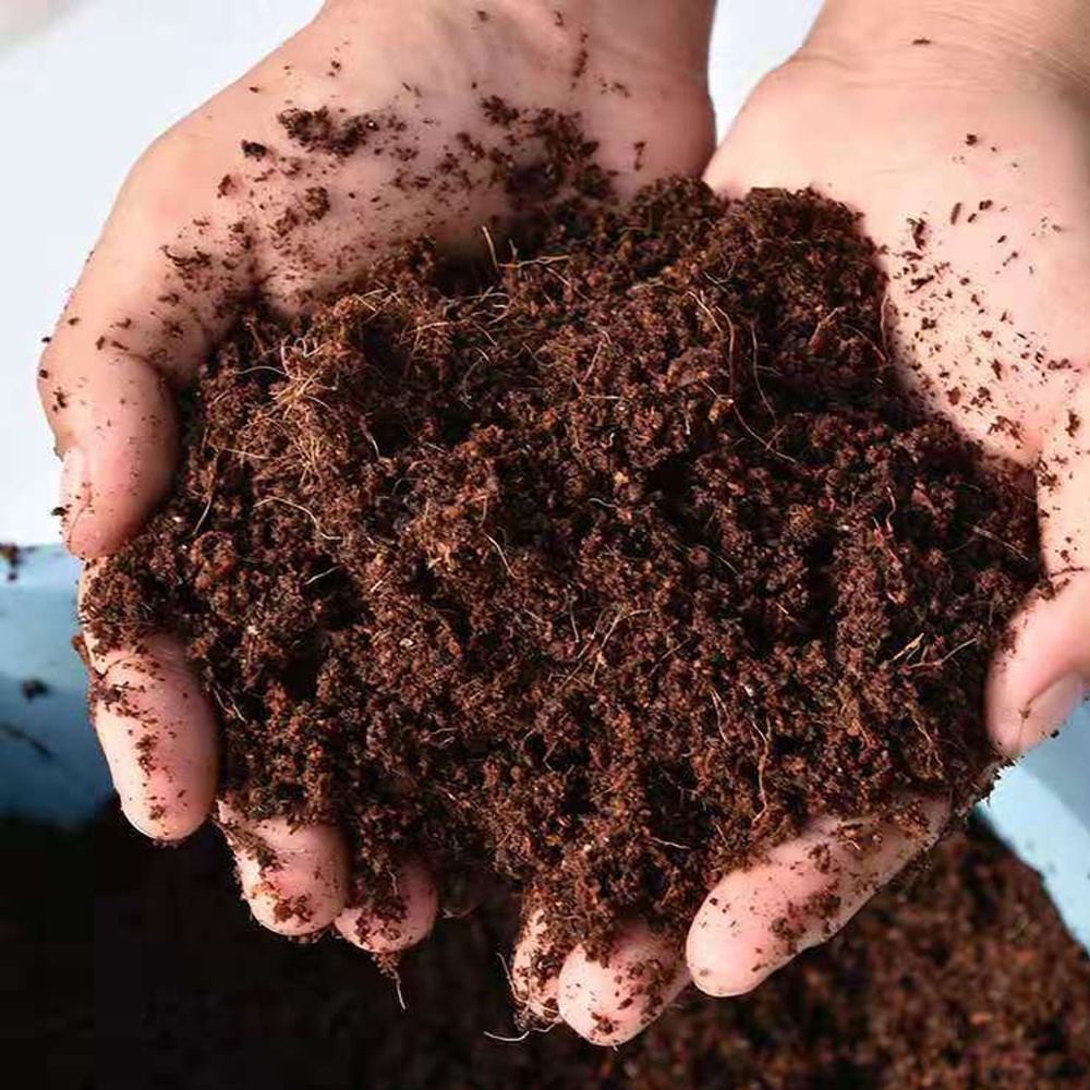 椰磚營養土 有機養花 蔬菜 多肉 壓縮椰粉磚 園藝栽培 椰糠 [平行進口] HK2740