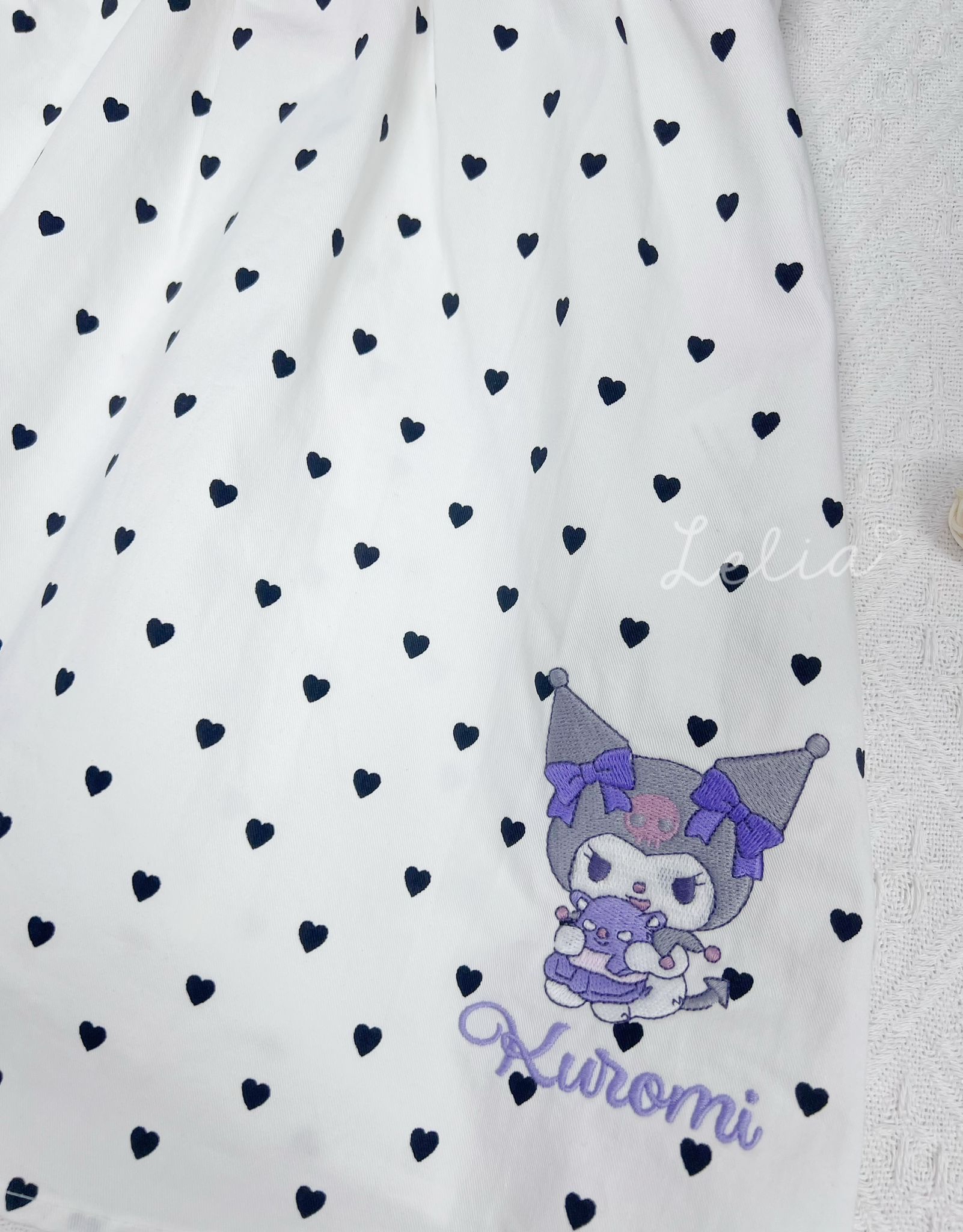 FutaFuta x Sanrio Kuromi Melody吊帶背心連身裙