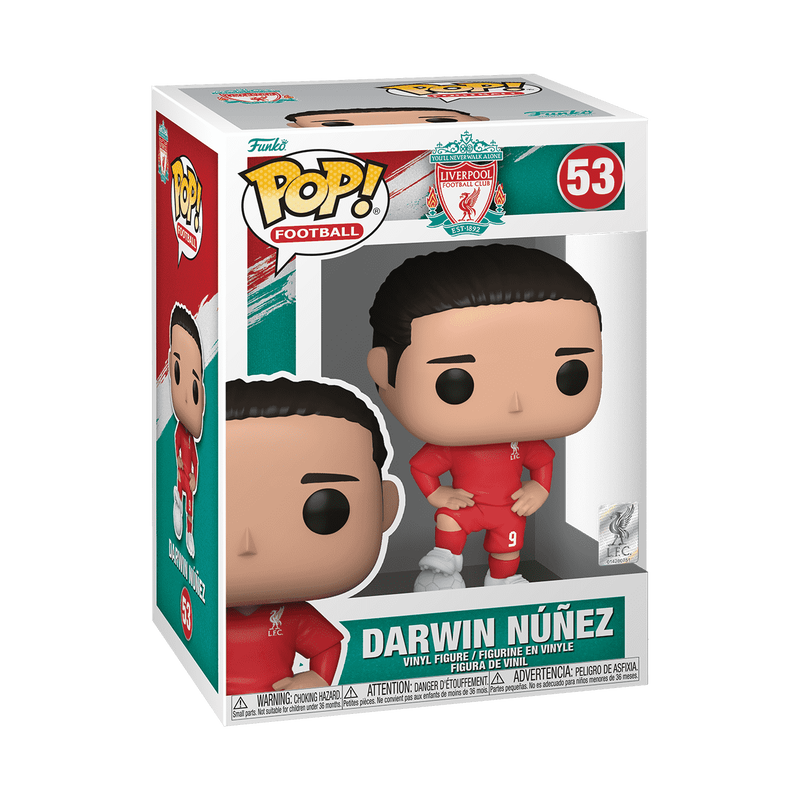 📦訂購 英國代購 Funko POP! LIVERPOOL Darwin Nunez Figure 利物浦 紐尼斯 模型