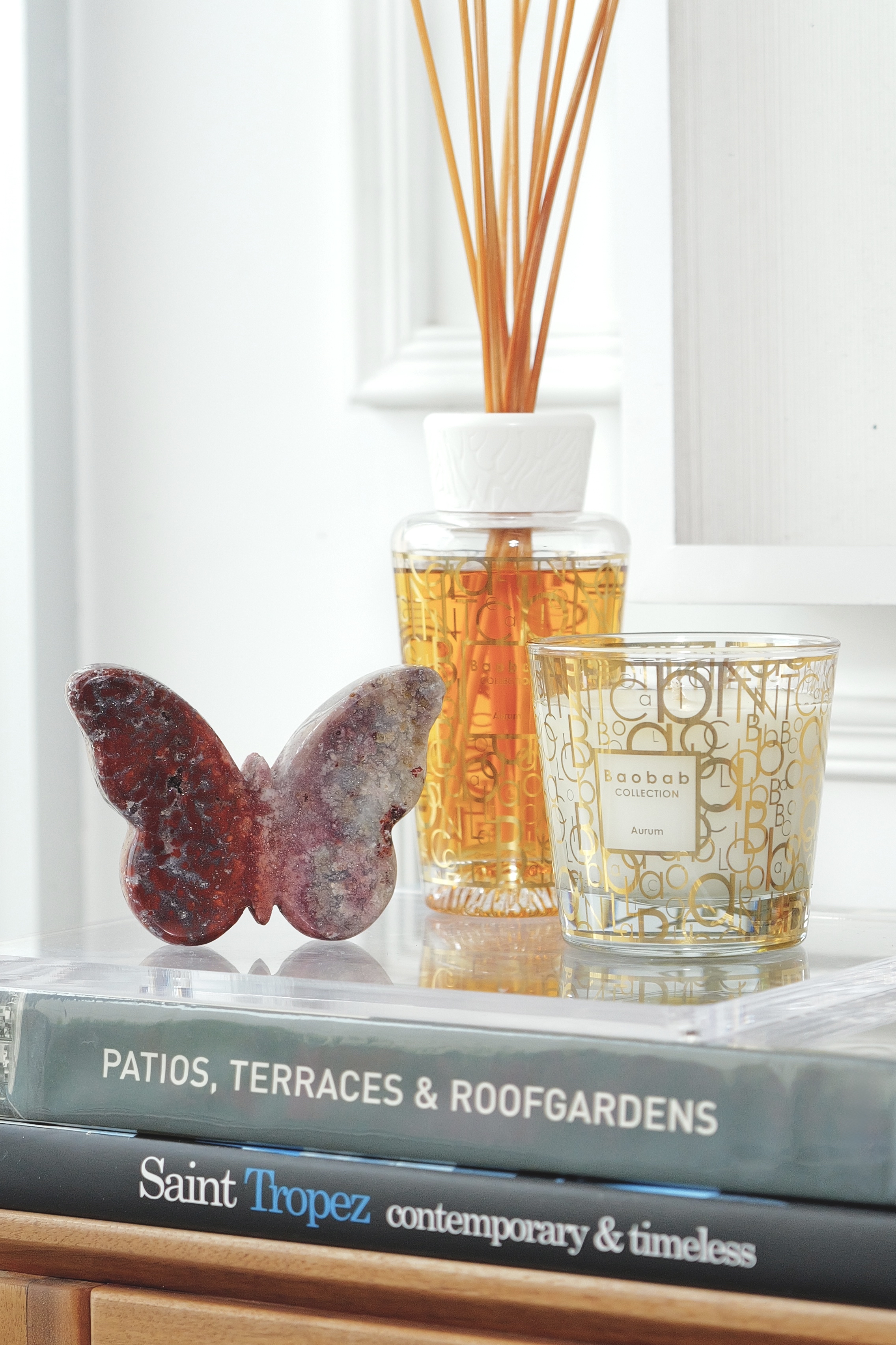 ༒ 11.2cm RED JASPER BUTTERFLY ༒  JA.7048C3AG3A8-RA20*5em