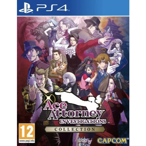 (🔥NEW RELEASE🔥) Ace Attorney Investigations Collection Full Game (PS4 & PS5) Digital Download