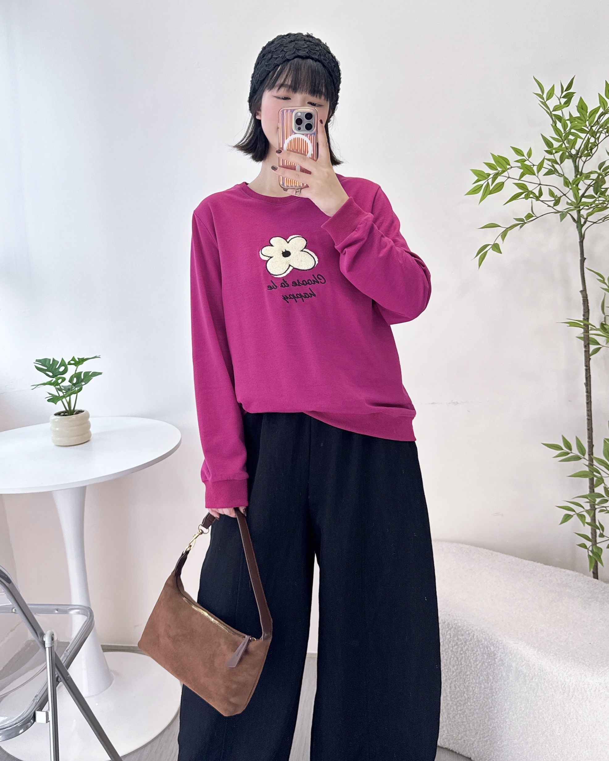 毛毛花花春秋薄衛衣 3色