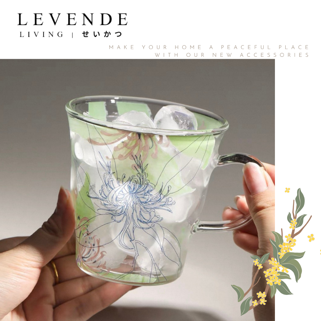 Levende 春日來信系列高硼硅耐熱玻璃杯