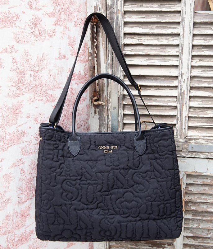 ANNA SUI mini リバーシブルで使えるロゴキルトなトートバッグBOOK 9784299078063