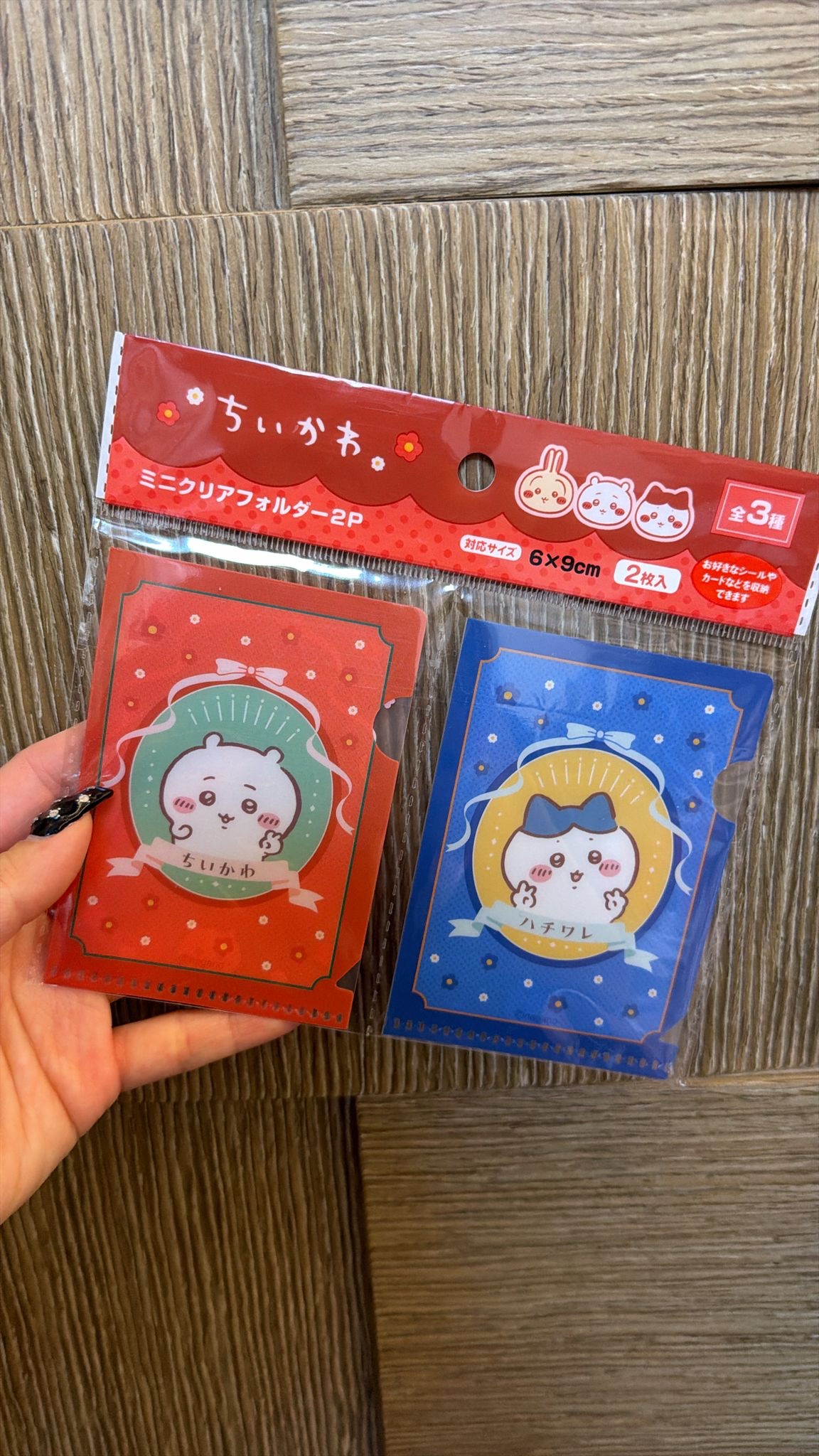 現貨 日本CHIIKAWA 迷你小file一套2個