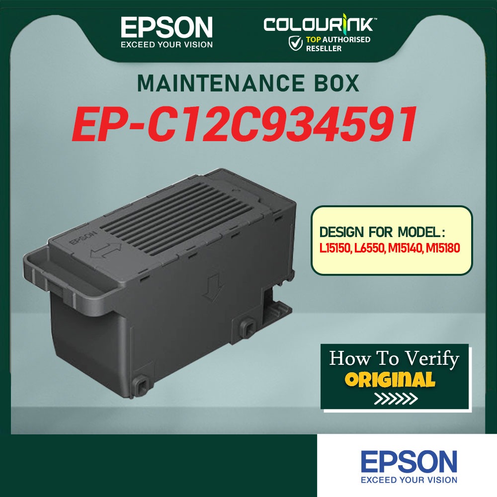 EPSON C12C934591 MAINTENANCE BOX L15150, L6550, M15140, M15180