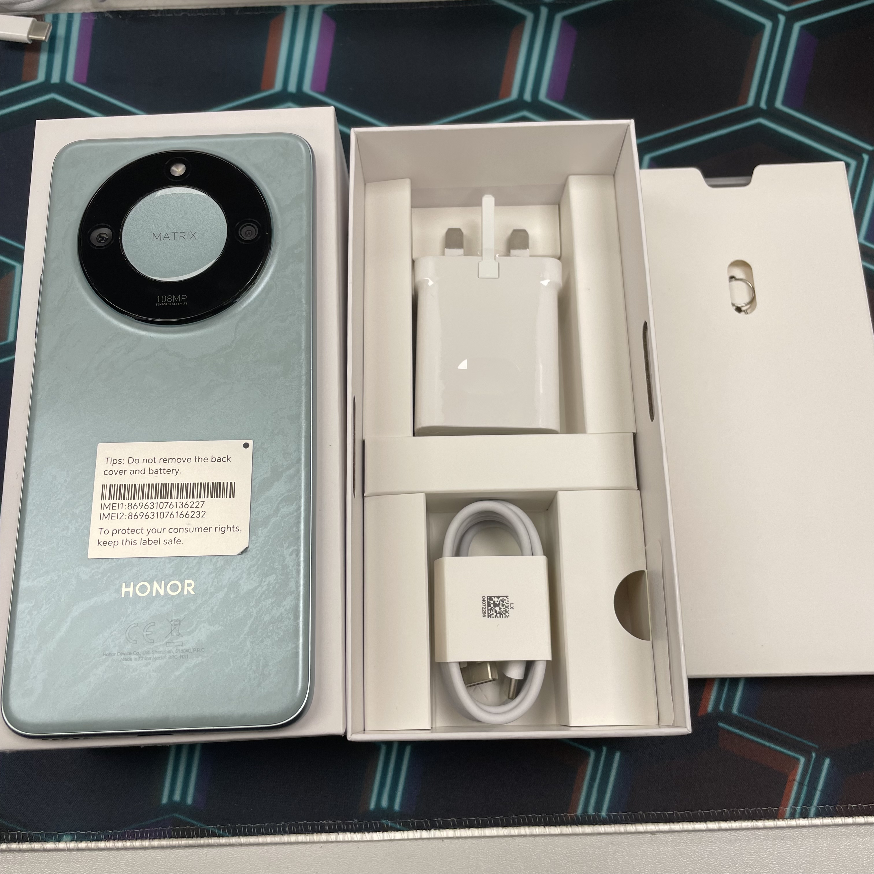 *6088 Honor X9c smart 完美機 12+256GB 綠色 green