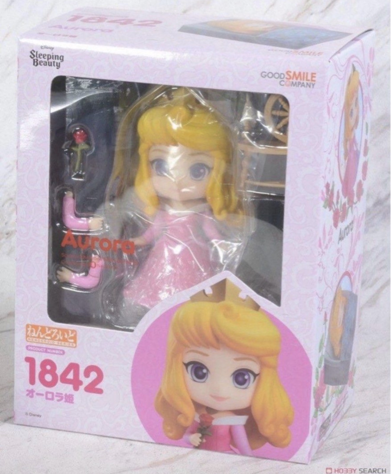 日版 黏土人 1842 奧蘿拉公主 睡美人 Disney 迪士尼 可動figure 